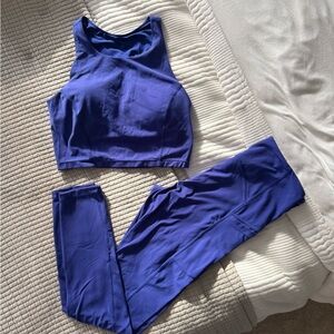 Nordstrom Zella Women's Blue/Purple Activewear Set S/M